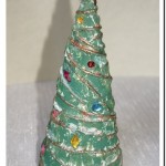 Ёлка в технике декупаж